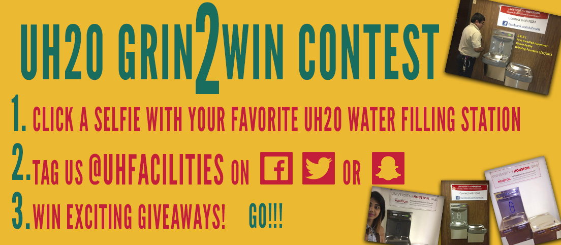 Grin2Win Contest on Social Media @UHFacilities